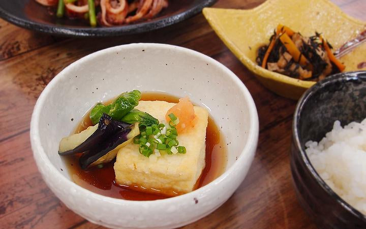 炒Dashi Tofu(Agedashi Tofu)