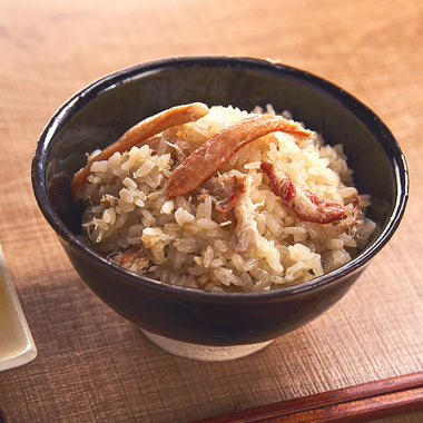 Seasoned rice pack Kanimeshi Takikomigohan Crab Recipe