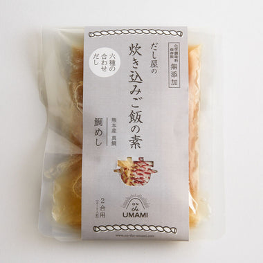Japanese Traditional Seasoned Rice Takikomi gohan No MSG Taimeshi