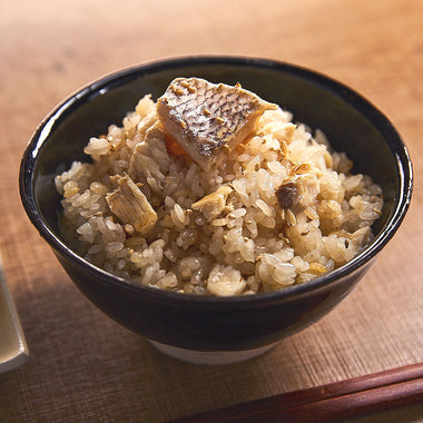 Seasoned rice Recipe Taimeshi 